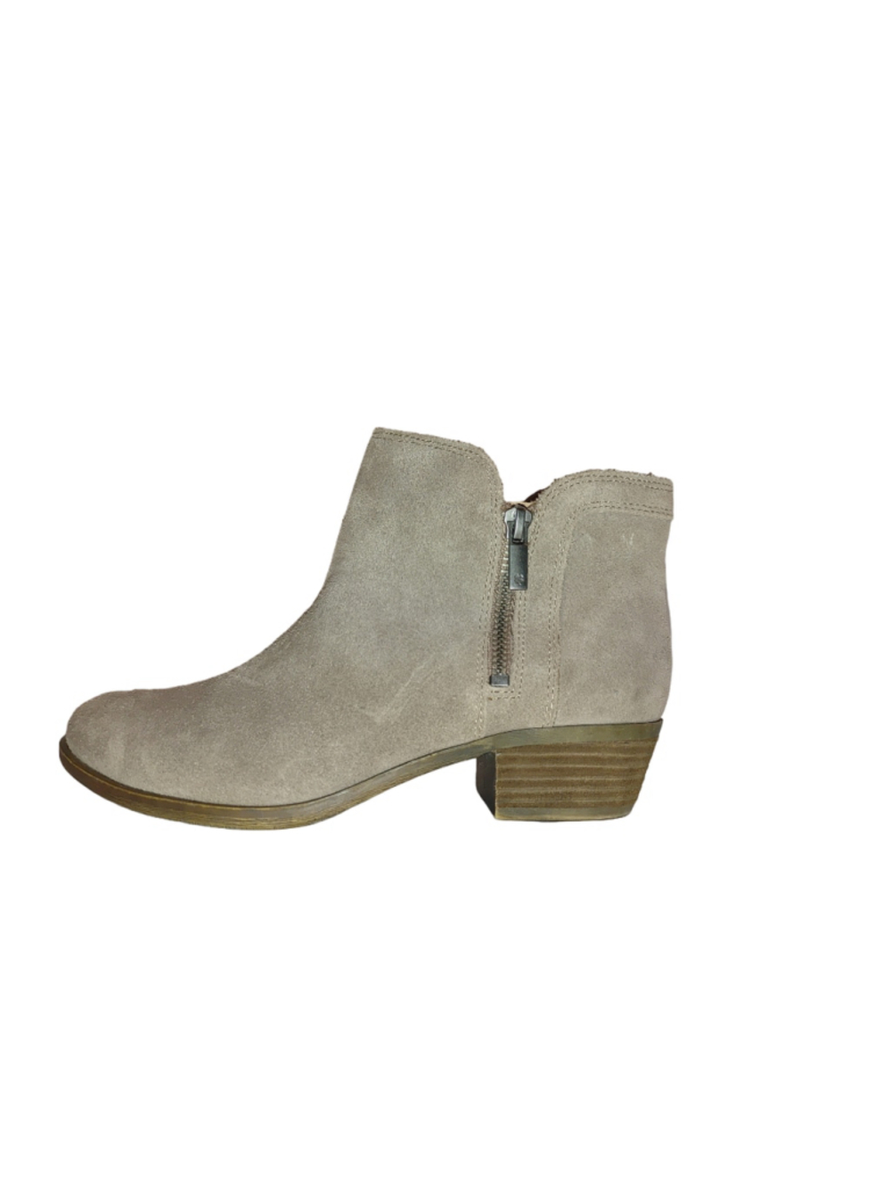 Lucky Brand Breah Suede Booties Size 7M NWT